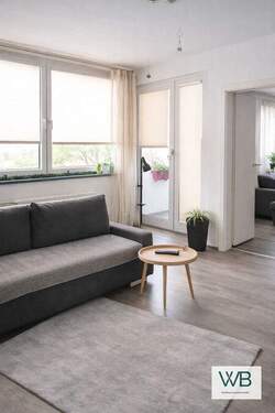 Wohnzimmer - Etagenwohnung mit 57,00 m&sup2; in Wolfsburg / Detmerode zum Kaufen