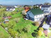 Luftbild - Top gepflegtes Einfamilienhaus mit Ausbaureserve in traumhafter Lage. Nur ca. 25 Min. Kreuz BonnSU