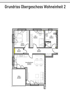 Wohnung 1. Obergeschoss / WE 2 - 