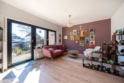 Wohnzimmer - 5 Zimmer Reihenmittelhaus zum Kaufen in Bielefeld