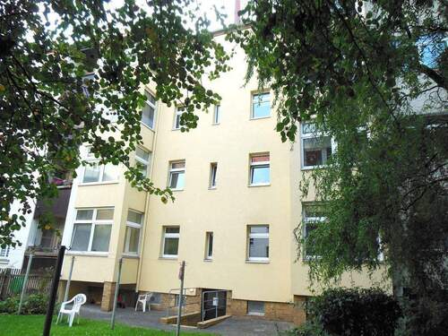 Gartenansicht Sommer - 2 Zimmer Mehrfamilienhaus, Wohnhaus in Leipzig