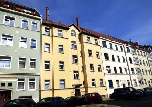Straßenansicht - Mehrfamilienhaus, Wohnhaus mit 660,90 m&sup2; in Leipzig zum Kaufen