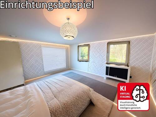 Schlafzimmer - so könnte es aussehen - 