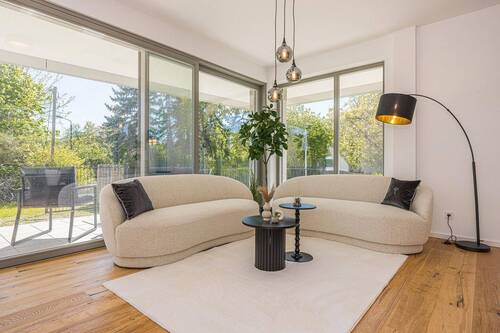 Wohnzimmer Musterwohnung - 