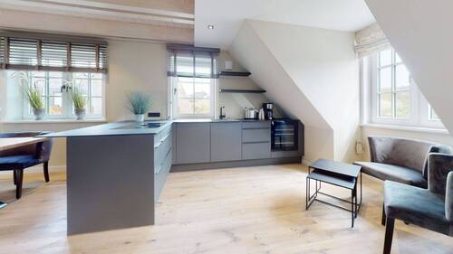 Offene Küche - 4 Zimmer Etagenwohnung in Hörnum (Sylt)