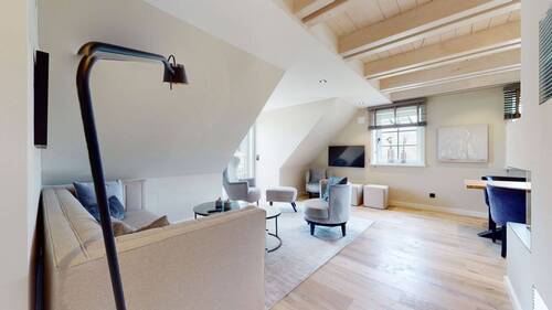 Wohnbereich - Etagenwohnung mit 133,00 m&sup2; in Hörnum (Sylt) zum Kaufen