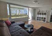 Wohnzimmer - Attraktive 4-Zimmer Wohnung mit Balkon Provisionsfrei in Neufahrn bei Freising