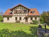 Ansicht mit Zisterne - 5 Zimmer Einfamilienhaus in Maroldsweisach / Eckartshausen