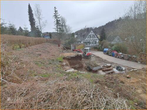 Grundstückseitenansicht - Grundstück zum Kaufen in Overath / Brombach