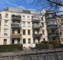 Direkt am Elstermühlgraben - Tolle 4 Zi.-Whg. mit 2 Balkonen, kleiner Gartenanteil - vermietet! - Leipzig Zentrum-West