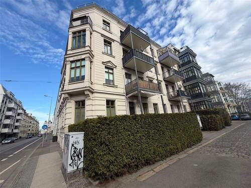 Hausansicht - Etagenwohnung mit 116,00 m&sup2; in Leipzig zum Kaufen