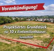 Projektiertes Grundstück für 10 Einfamilienhäuser vor den Toren Regensburgs - Regenstauf Diesenbach