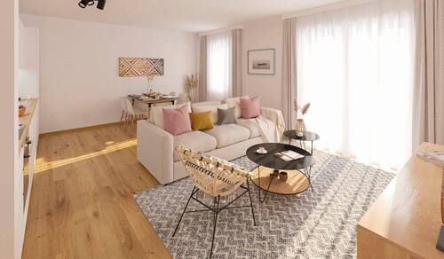 Offene Wohnküche - Moderne Ferienwohnung in gefragter Ferienregion zur Vermietung