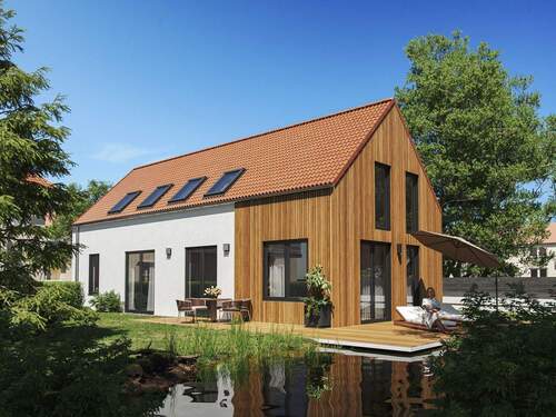 Außenansicht Variante 1 - Einfamilienhaus mit 175,00 m&sup2; in Regensburg / Ziegetsdorf zum Kaufen