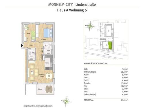 Monheim - Lindenstr - A6 - 