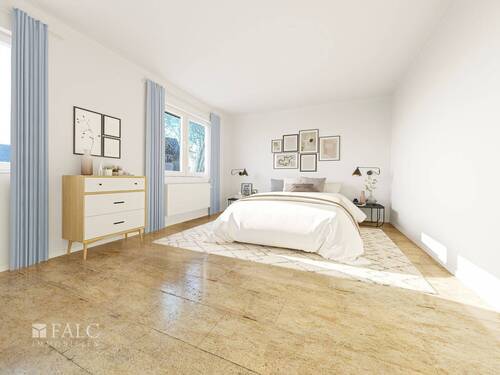 Schlafzimmer - Reihenendhaus mit 180,00 m&sup2; in Köln / Meschenich zum Kaufen