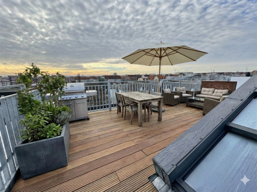 Rooftop-Terrasse WE 1 - 3 Zimmer Etagenwohnung in Berlin