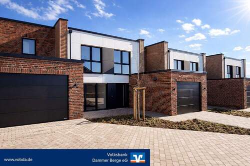 Bild 1 - Jetzt zugreifen: Exklusive Neubau Reihenhäuser im KfW 40 QNG-Standard in bevorzugter Lage von Damme!