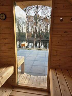 Ausblick Sauna - 
