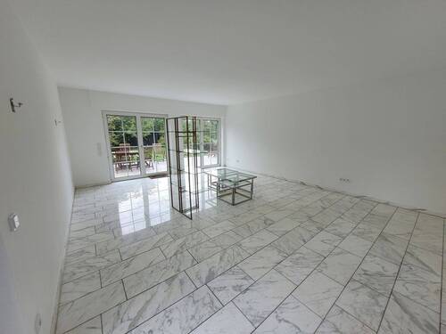 Wohnzimmer - 4 Zimmer Terrassenwohnung zur Miete in Neukirchen-Vluyn
