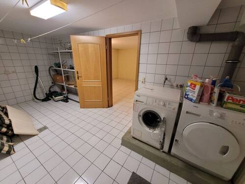 Waschküche im Keller - 