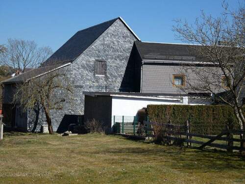 Ansicht Südwest - Scheune mit Verbindungsbau - 