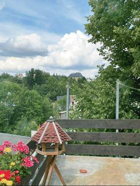 Terrasse.jpeg - Stadthaus Einfamilienhaus – 150 m², Dachterrasse, Werkstatt & Garage – Zentrum Meerane