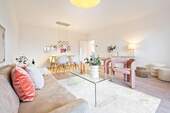 Wohnzimmer - wunderschöne bezugsfreie 2 Zimmerwohnung in der Südvorstadt