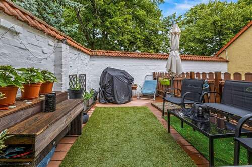 Terrasse der Wohnung C - 