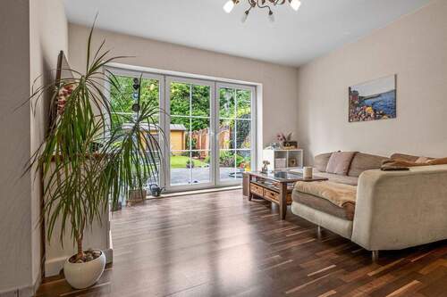 Wohnzimmer der Wohnung E - 