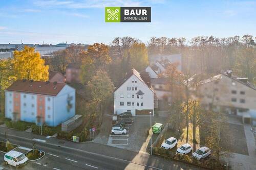 Luftaufnahme - 2 Zimmer Etagenwohnung zum Kaufen in Neu-Ulm