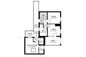 Grundriss Obergeschoss - 