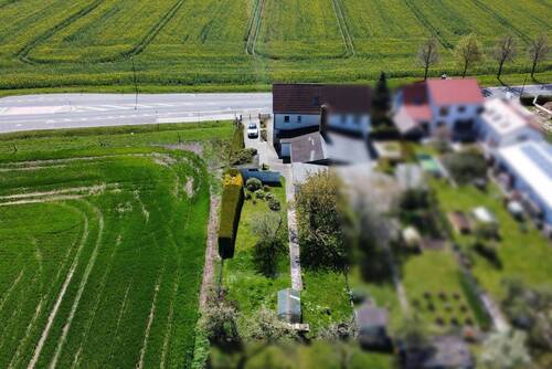 Ansicht Grundstück - Doppelhaushälfte mit 104,00 m&sup2; in Markkleeberg zum Kaufen