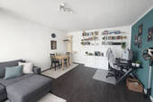 Wohnzimmer KI optimiert - 
