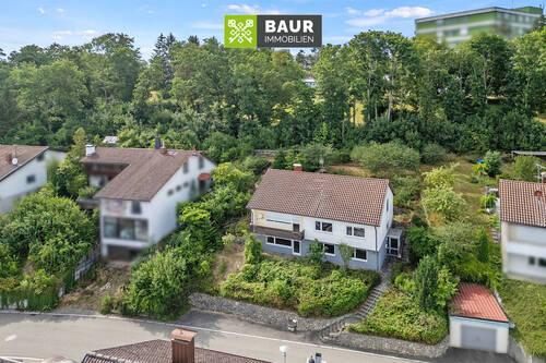 Luftaufnahme - 7 Zimmer Einfamilienhaus zum Kaufen in Sigmaringen