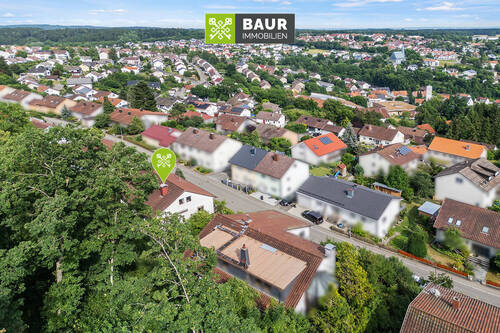 Luftaufnahme - 7 Zimmer Einfamilienhaus in Sigmaringen