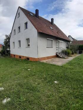 Ansicht Einfamilienhs. Nr. 4a - Einfamilienhaus m. Nebengebäuden