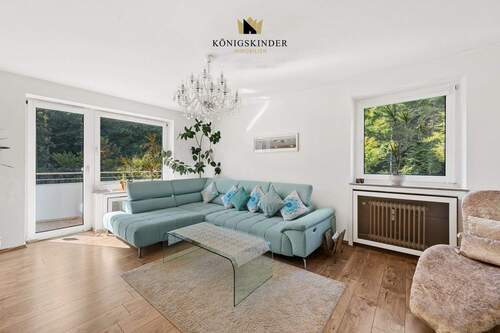 Mit Waldblick... - 4 Zimmer Etagenwohnung zum Kaufen in Bad Herrenalb