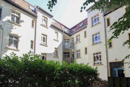 Ansicht Innenhof - 3-Zi.-Maisonettewohnung mit Balkon in City Nähe