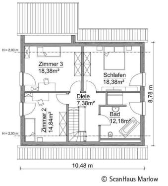 SH-160-D-Variante-A-Dachgeschoss - 