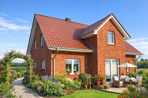 Baumg..png - Landhaus mit Kapitänsgiebel in Lohne