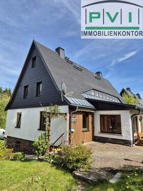 Ansicht Giebel 1 - Sehr interessante Doppelhaushälfte in Top Lage von Johanngeorgenstadt