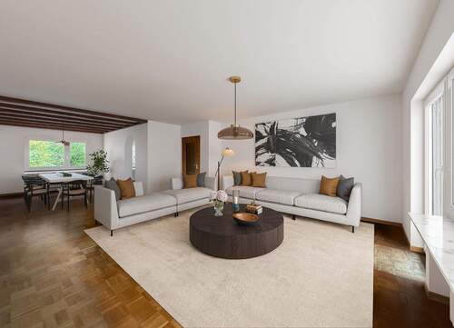 Modernisierungsbeispiel: Wohn-/ Essbereich - Einfamilienhaus mit 275,00 m&sup2; in Wettenberg zum Kaufen