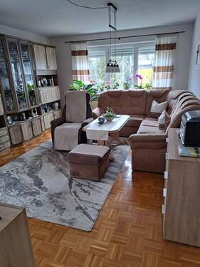 Wohnzimmer - Etagenwohnung in Deggendorf zum Kaufen