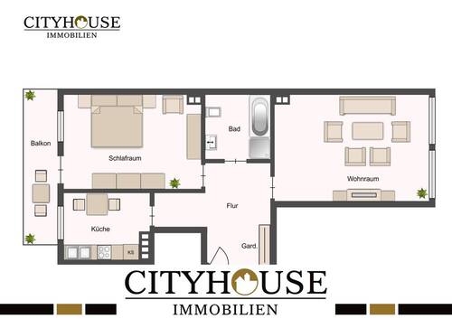 3. Obergeschoss mit Aufzug - 