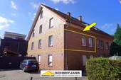 Außenansicht vorne Seite - 2 Zimmer Etagenwohnung zum Kaufen in Lingen (Ems)