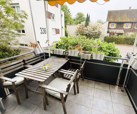 Balkon.JPG - 2 Zimmer Etagenwohnung zur Miete in Kehl