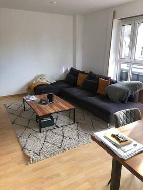 Wohnzimmer - 3 Zimmer Etagenwohnung zur Miete in Korntal-Münchingen