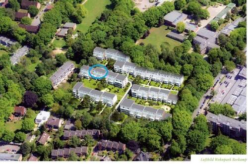 Luftbild Anlage Reekamp.JPG - 4 Zimmer Terrassenwohnung zum Kaufen in Hamburg