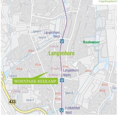 Umgebungskarte Kita, Schule.JPG - 4 Zimmer Terrassenwohnung in Hamburg